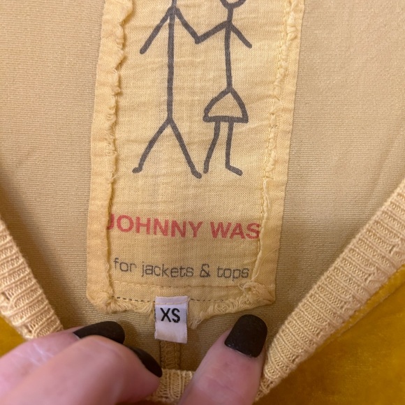 Johnny Was Velvet Top - Picture 3 of 5